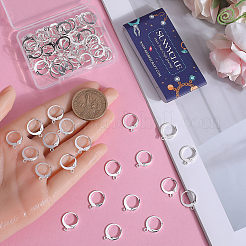 80 шт. фурнитура для сережек из нержавеющей стали 304&nbsp;STAS-SC0006-42