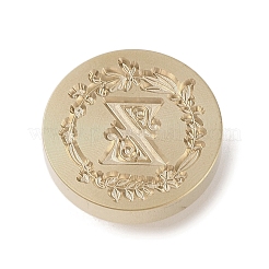 Testa di timbro in ottone con sigillo di cera tono dorato&nbsp;DIY-B079-01G-Z
