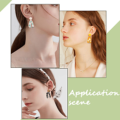 3 шт. 3 стиля арочные трапециевидные резаки для глины из АБС-пластика DIY-GF0009-42A