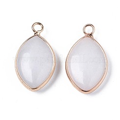 Natürliche weiße Jade Anhänger&nbsp;G-S359-318D