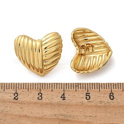 Серьги-гвоздики из нержавеющей стали 304&nbsp;EJEW-L296-013G-05