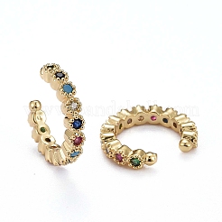 Серьги-манжеты из циркония&nbsp;LS-ZIRC-H109-06G