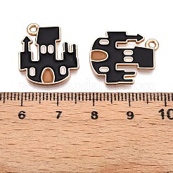 Подвески из сплава хэллоуина с эмалью ENAM-T020-71