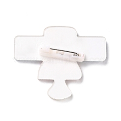 Брошь-спутник из акрила JEWB-D009-12P