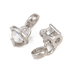 Латунные микро проложить кубического циркония подвески&nbsp;KK-G544-46P