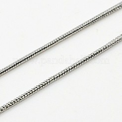 Ожерелье из цепочки-елочки для мужчин NJEW-F027-16-1mm