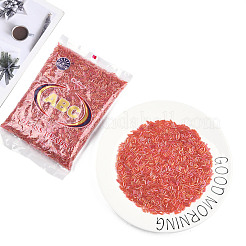 Прозрачные цвета радуги стекло стеклярусом TSDB6MM165