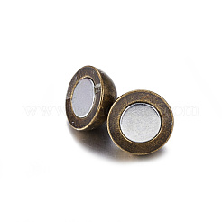 Латунные магнитные застежки с петлями PALLOY-MC043-3AB