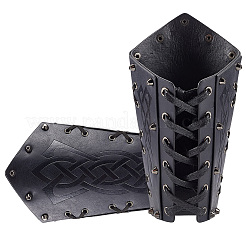 Регулируемый браслет из искусственной кожи AJEW-WH0010-54B