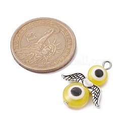 Pendenti con perline in resina malocchio&nbsp;PALLOY-JF02380-01