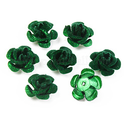 Perline di alluminio floccato&nbsp;FALUM-S001-001G