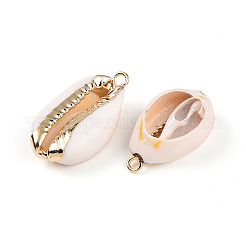 Подвески из каури SSHEL-S258-01A