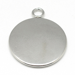 Подвеска-кабошон из нержавеющей стали 304&nbsp;X-STAS-T008-128