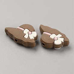 Силиконовые бусины&nbsp;LS-SIL-WH0010-11Q-46