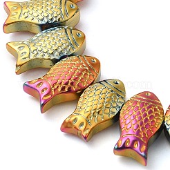 Стеклянные бусины с гальваническим покрытием &nbsp;EGLA-C007-05E