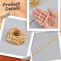 Вырезанные полые 10 ярдовые цепи из окисленного алюминия&nbsp;CHA-CL0001-01B-01