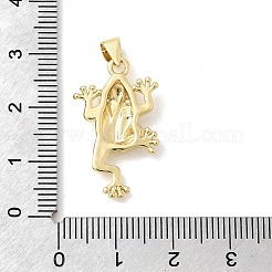 Подвески-лягушки из латуни&nbsp;KK-H529-48G