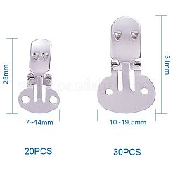 Зажимы для обуви из марганцевой пластины STAS-PH0018-06