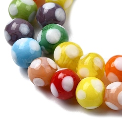 Бусины лэмпворк  LAMP-D002-8mm-01C