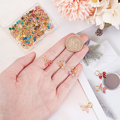 80шт 20 стиля натуральные подвески из драгоценных камней PALLOY-AB00213