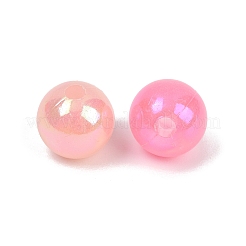 Непрозрачные акриловые бусины с УФ-покрытием&nbsp;MACR-I039-01