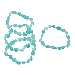 Bracelets naturels de perles d'amazonite&nbsp;GG-CBA05D5-02B-07A