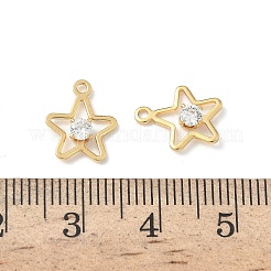 Латунные микро проложить кубического циркония подвески&nbsp;KK-Z136-38G