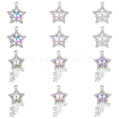 10шт стеклянные подвески&nbsp;GLAA-YW0004-64B-01