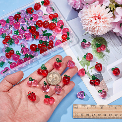 72шт 9 стиля прозрачные подвески из смолы&nbsp;RESI-WR0001-17