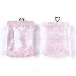 Прозрачные смоляные подвески&nbsp;X-RESI-S356-54A-05