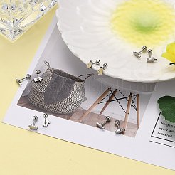 Серьги-штанги для хрящей из нержавеющей стали 201 EJEW-R147-39