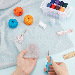 Эластичная ткань из полиэстера и спандекса DIY-WH0002-57D