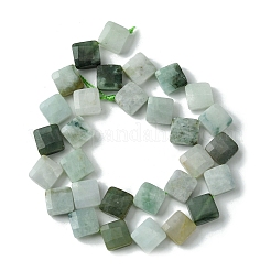 Brins de perles de jadéite du myanmar naturel&nbsp;G-A092-D01-02