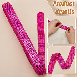 Отделка из полиэстера и пайеток OCOR-WH0085-65B