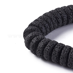 Бусы из натуральной лавы&nbsp;G-F671-02B-13