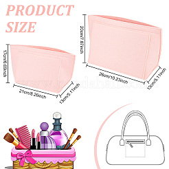 2 шт. 2-х стильный вставной органайзер для фетровой сумки&nbsp;AJEW-GO0001-28A