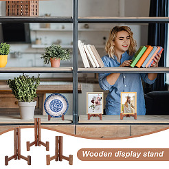 3 шт. 3 стиля фоторамки из цельного дерева на петлях&nbsp;ODIS-GA0001-62