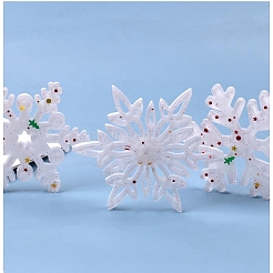 Рождественские поделки снежинки силиконовые кулон Молды&nbsp;LS-DIY-P006-31