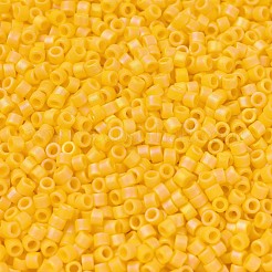 MIYUKIデリカビーズ  シリンダー  日本製シードビーズ  11/0  （db1592)マット不透明なカナリアab  1.3x1.6mm  穴：0.8mm  約20000個/袋  100 G /袋&nbsp;SEED-J020-DB1592