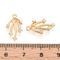 Латунные микро проложить кубического циркония подвески&nbsp;KK-N263-108G