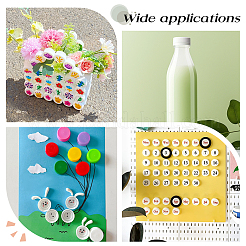 Пластиковые завинчивающиеся крышки&nbsp;FIND-WH0191-10