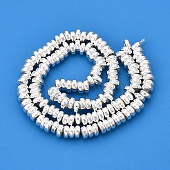 Гальванизировать немагнитных синтетический гематит бисер пряди G-Q465-29S