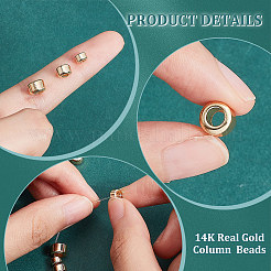 60шт 3 стиля латунные бусины&nbsp;KK-BC0012-39