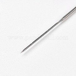 ステンレス鋼のフェルト針  ウールフェルトツール  ステンレス鋼色  9.1cm&nbsp;TOOL-WH0062-02C