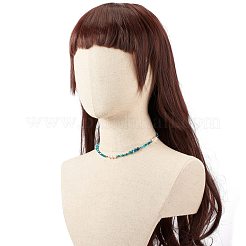 Колье из натурального жемчуга NJEW-JN03765-01