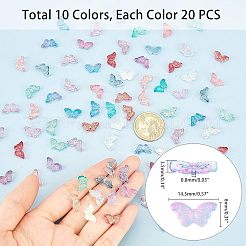 Гальванизируйте прозрачные стеклянные бусины&nbsp;EGLA-FH0001-05