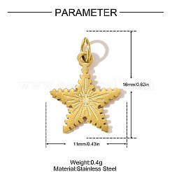 Подвески из нержавеющей стали 304&nbsp;STAS-OY010-66G
