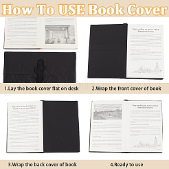 Обложки для книг из эластичной ткани&nbsp;AJEW-CP0008-68G