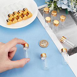 20 шт. стеклянная пустая многоразовая бутылка AJEW-PH0011-43