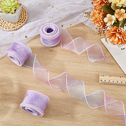 3 rollo de cintas de organza de poliéster&nbsp;SRIB-CY0001-37B